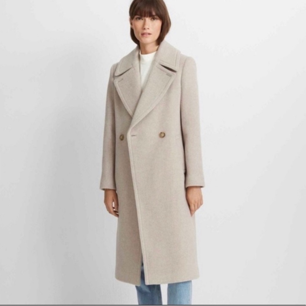 CLUB MONACO DAYLINA COAT IN ALMOND